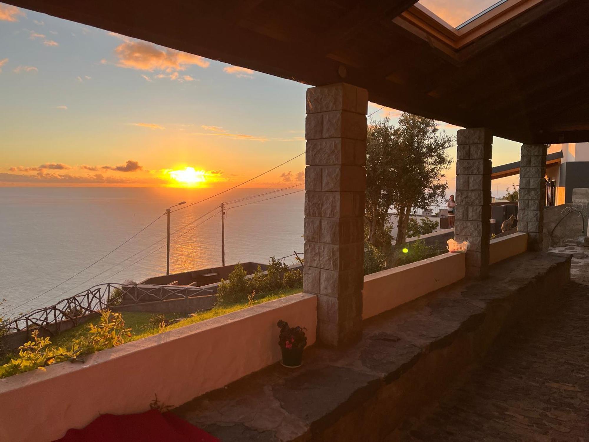 Cozy Sea View House Faja Da Ovelha Villa Calheta  Eksteriør bilde